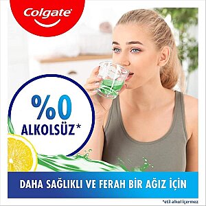 Colgate Plax Ağız Bakım Suyu Çay ve Limon 500 Ml - 4
