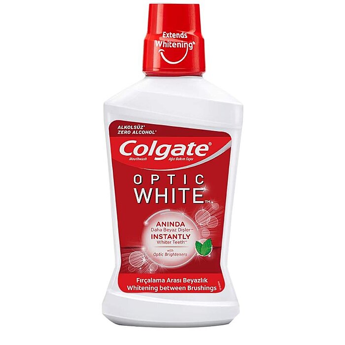 Colgate Plax Optik Beyaz Ağız Suyu 500 Ml - 1
