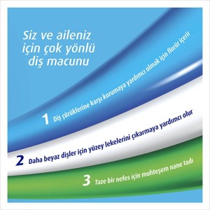 Colgate Üçlü Etki Diş Macunu 125 Ml + 125 Ml 2'li Paket - Thumbnail