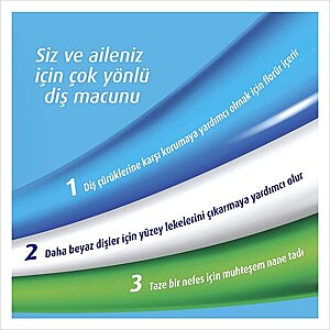 Colgate Üçlü Etki Diş Macunu 125 Ml + 125 Ml 2'li Paket - 3