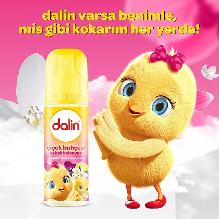 Dalin Bebek Kolonyası Çiçek Bahçesi 150 Ml - 2