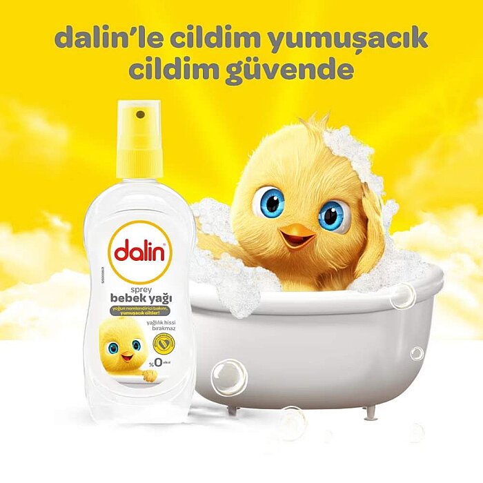 Dalin Bebek Yağı Light Oil Sprey 200 Ml - 2