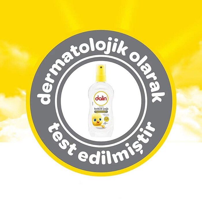 Dalin Bebek Yağı Light Oil Sprey 200 Ml - 3