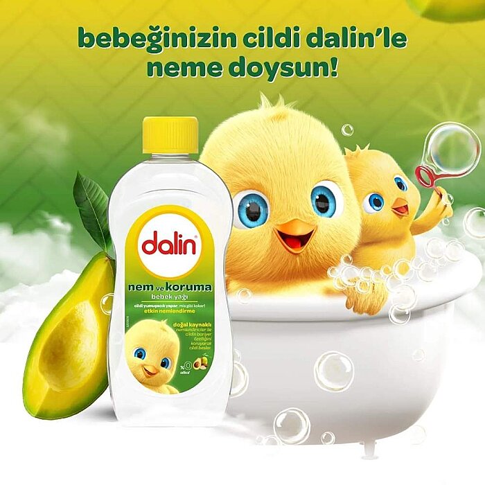 Dalin Nem Koruma Bebe Yağı 300 Ml - 2