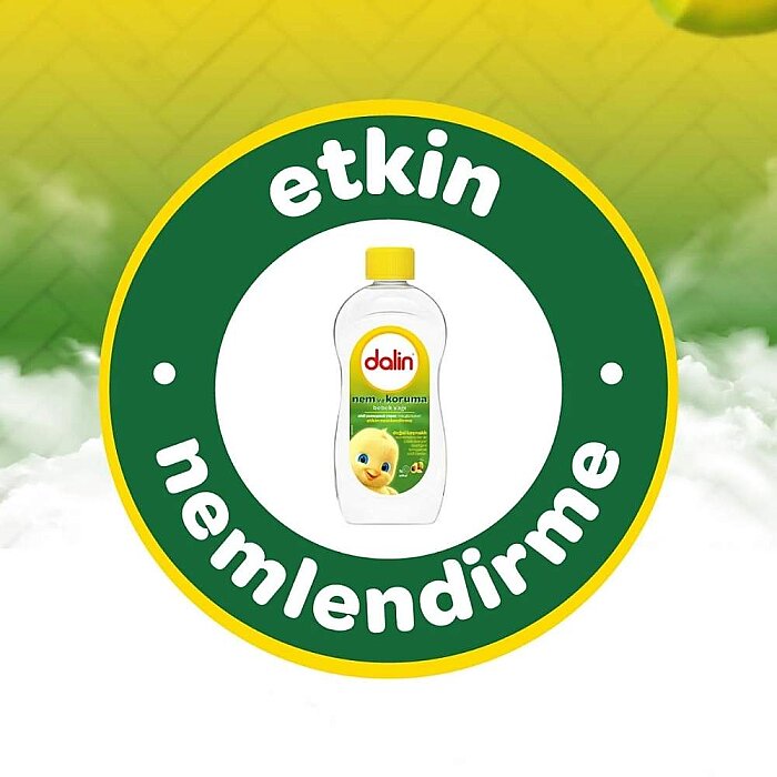 Dalin Nem Koruma Bebe Yağı 300 Ml - 5