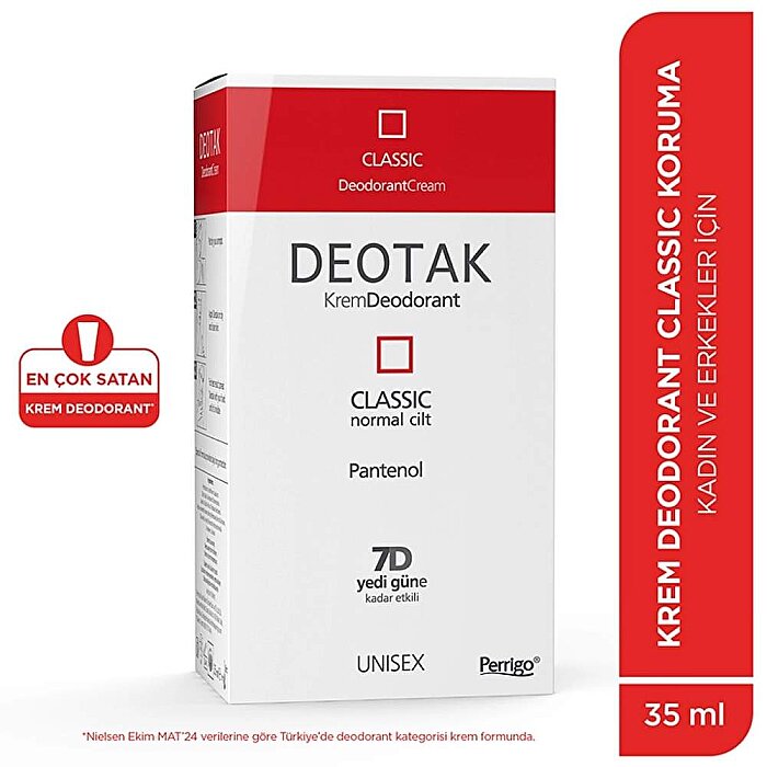 Deotak Classic Deo Krem 35 Ml - 2