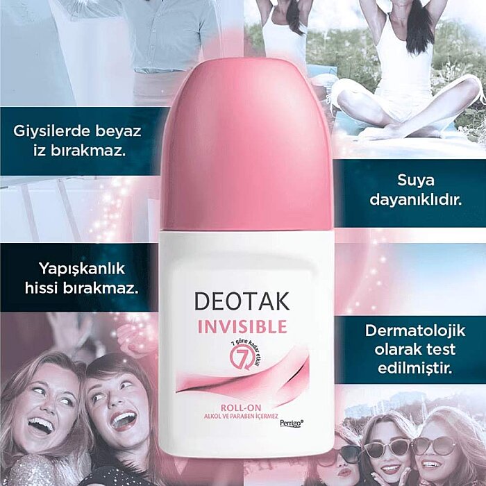 Deotak Invisible Kadın Roll-On 35 Ml - 4
