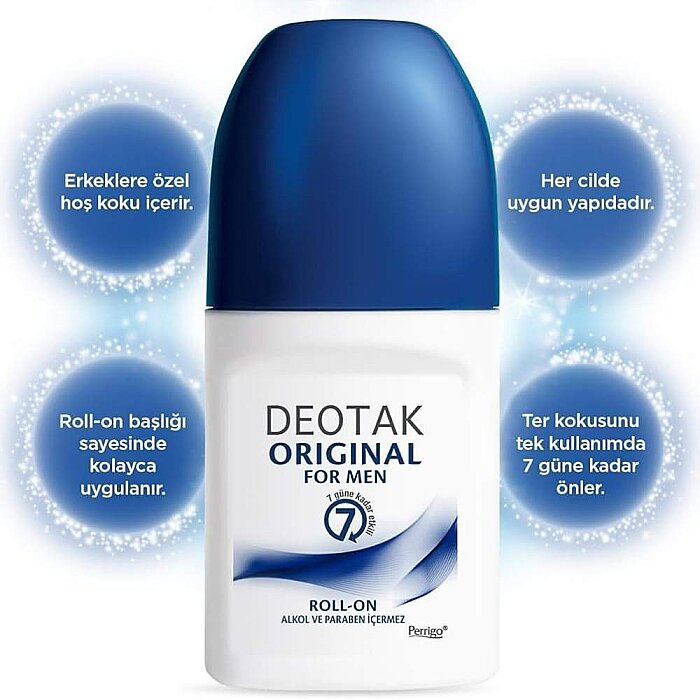 Deotak Original for Men Erkek Roll-On 35 Ml - 2