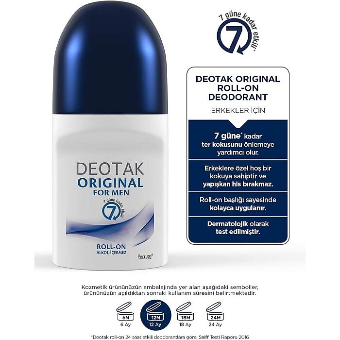 Deotak Original for Men Erkek Roll-On 35 Ml - 3