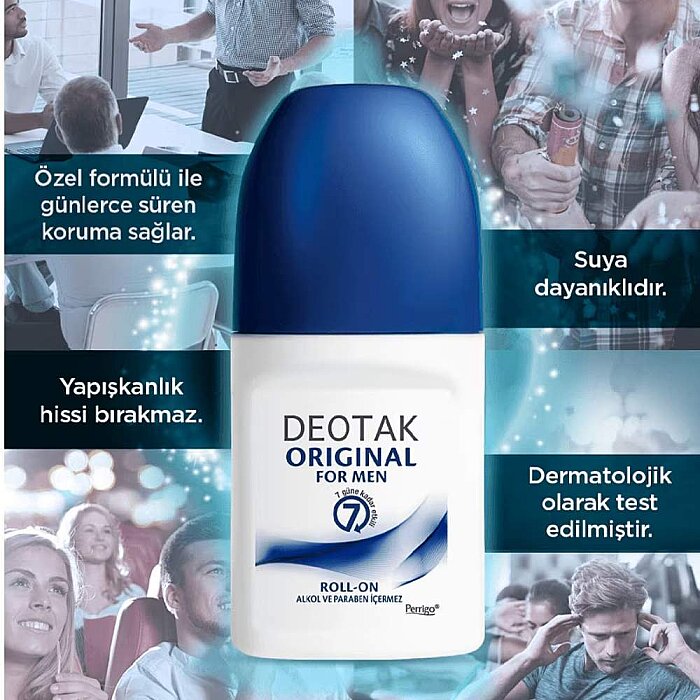 Deotak Original for Men Erkek Roll-On 35 Ml - 5