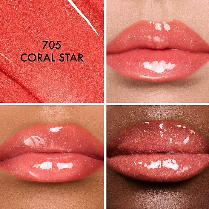 Dior Addict Glass Lipstick 705 Coral Star - 3