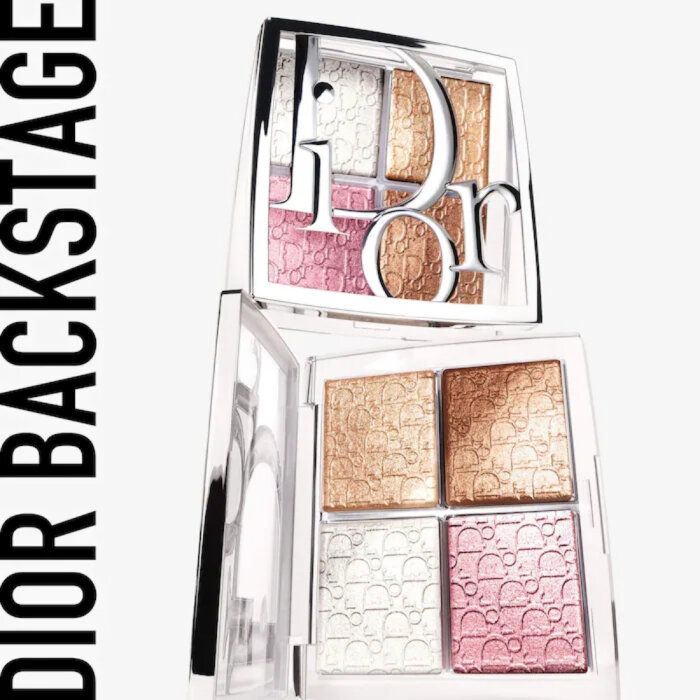 Dior Backstage Glow Maximizer Palette 003 Pearly Peach Glow - 3