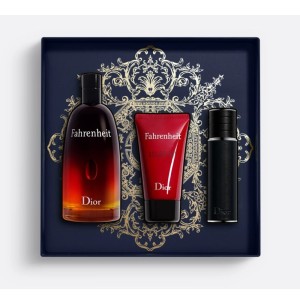 Dior - Dior Fahrenheit Homme Erkek Parfüm Edt 100 Ml+Shower Gel 50 Ml+Edt 10 Ml Set