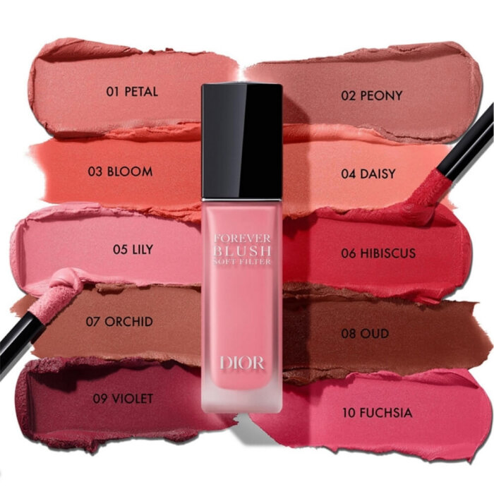 Dior Forever Blush Soft Filter 02 Peony - 5