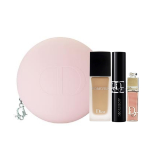 Dior Pembe Çanta ve Makyaj Seti 