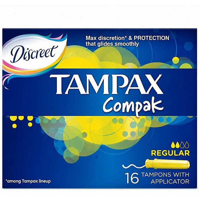 Discreet Tampax Tampon Normal 16'lı - 1