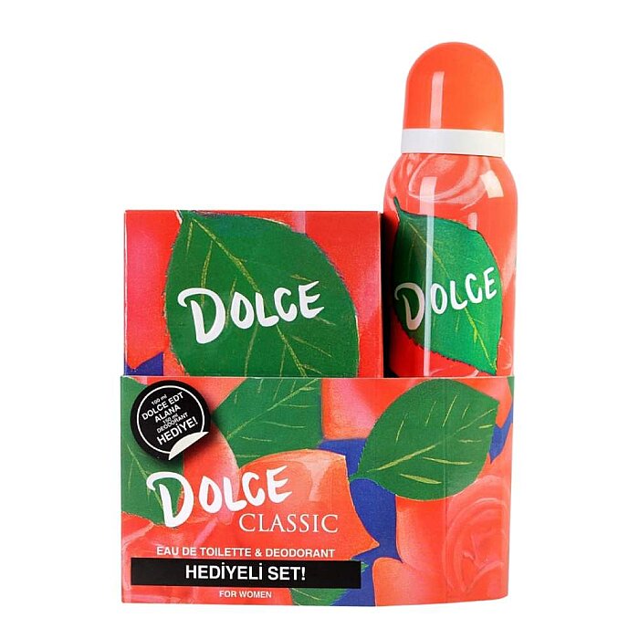 Dolce Classic Kadın Parfüm Edt 100 Ml + Deodorant 150 Ml Set - 1