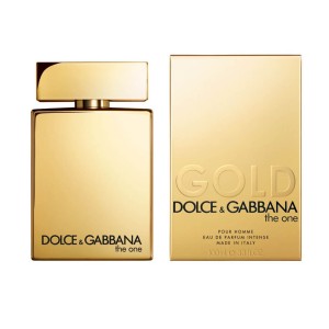 Dolce & Gabbana The One Pour Homme Gold Erkek Parfümü Edp Intense 100 Ml - Thumbnail