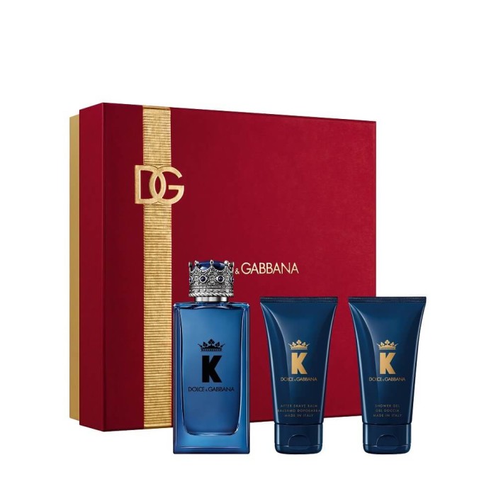 Dolce&Gabbana K By Erkek Parfüm Edp 100 Ml + After Shave Balm 50 Ml + Shower Gel 50 Ml Set