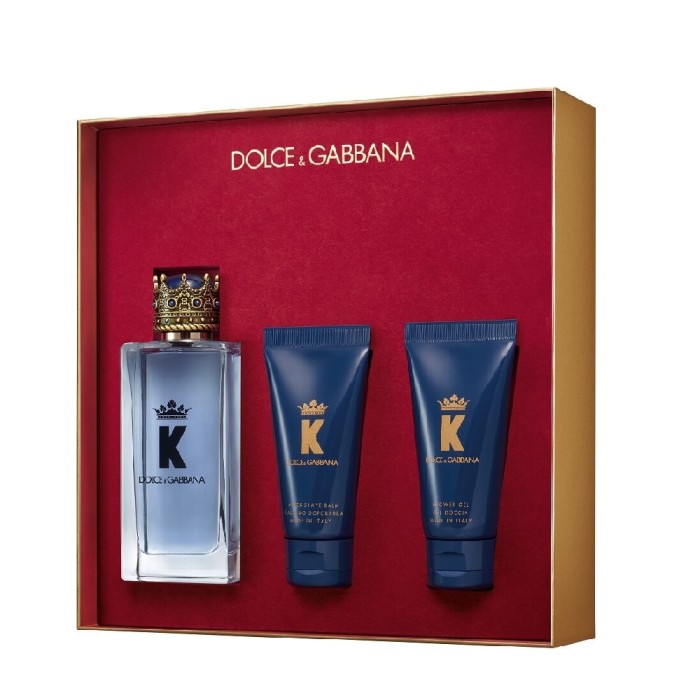 Dolce&Gabbana K By Erkek Parfüm Edt 100 Ml + After Shave Balm 50 Ml + Shower Gel 50 Ml Set