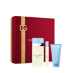 Dolce & Gabbana - Dolce&Gabbana Light Blue Kadın Parfüm Edt 100 Ml + Body Cream 50 Ml + Edt 10 Ml Set