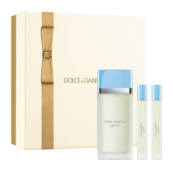 Dolce&Gabbana Light Blue Kadın Parfüm Edt 100 Ml+Edt 10 Ml+Edt 10 Ml Set - 1