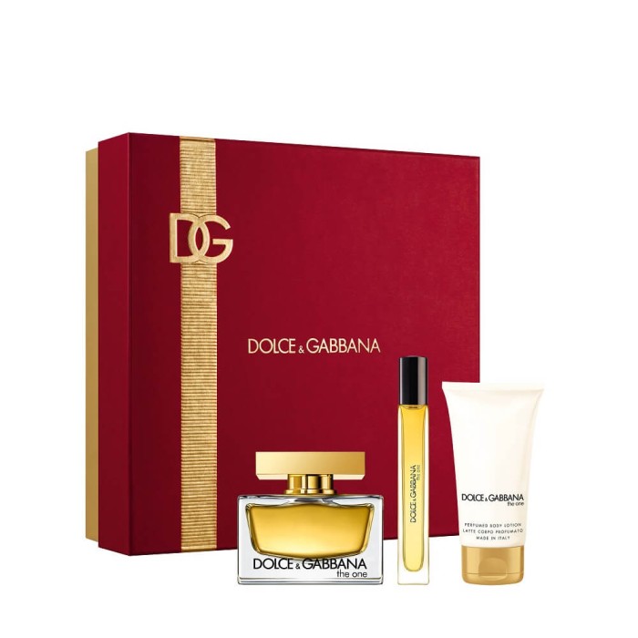 Dolce&Gabbana The One Kadın Parfüm Edp 75 Ml + Body Lotion 50 Ml + Edp 10 Ml Set