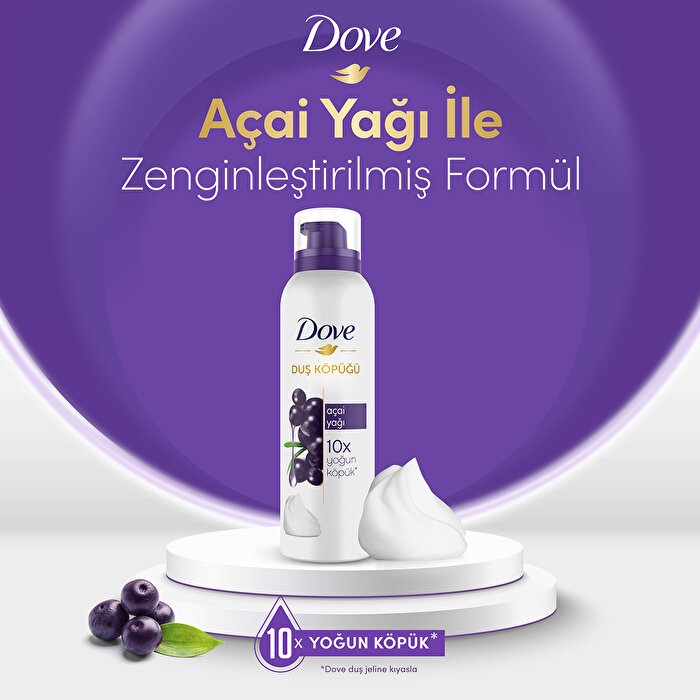 Dove Acai Yağı Duş Köpüğü 200 Ml