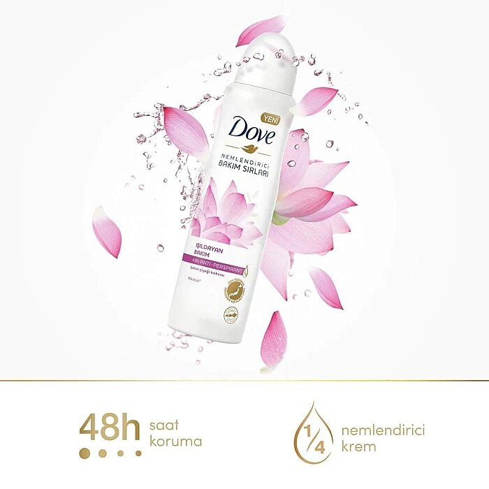 Dove Dogma Lotus Kadın Deodorant 150 Ml - 2