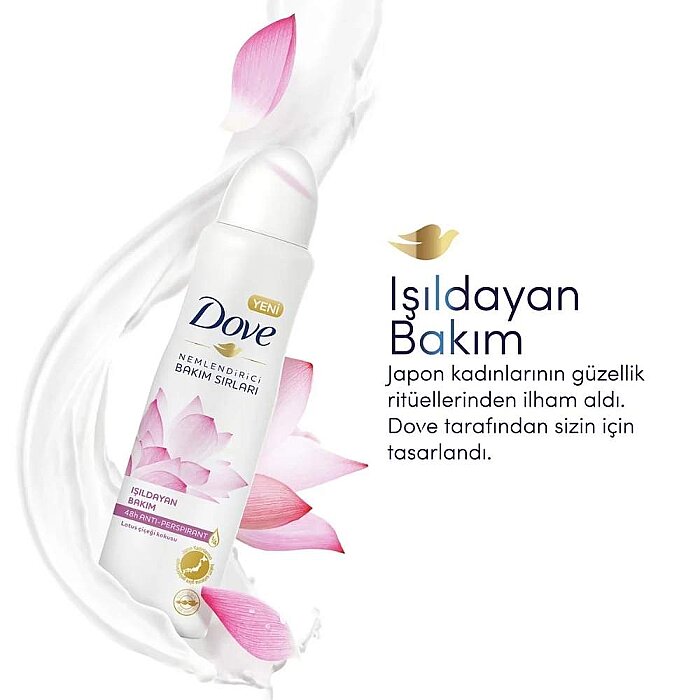 Dove Dogma Lotus Kadın Deodorant 150 Ml - 4