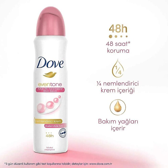Dove Even Tone Kadın Deodorant 150 Ml - 2