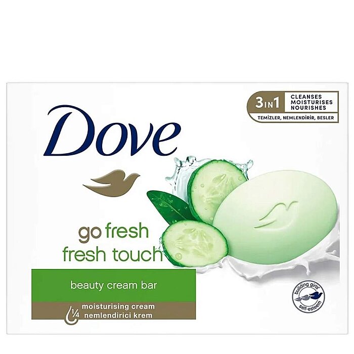 Dove Fresh Touch Cream Bar 90 Gr - 1
