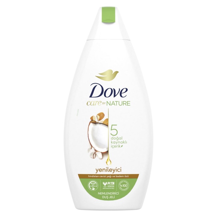 Dove Hindistan Cevizi&Badem Sütü Onarıcı Bakım Duş Jeli 500 Ml