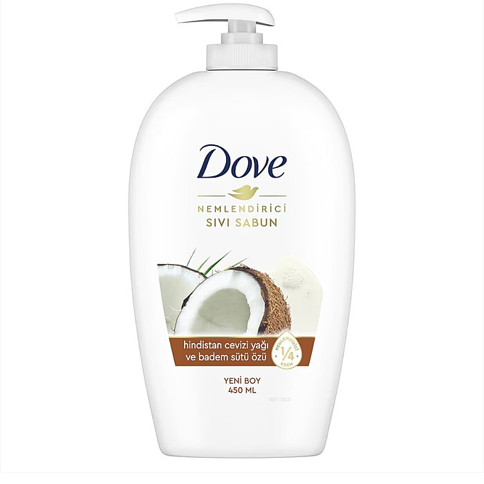 Dove Hindistan Cevizi Sıvı Sabun 450 Ml - 1