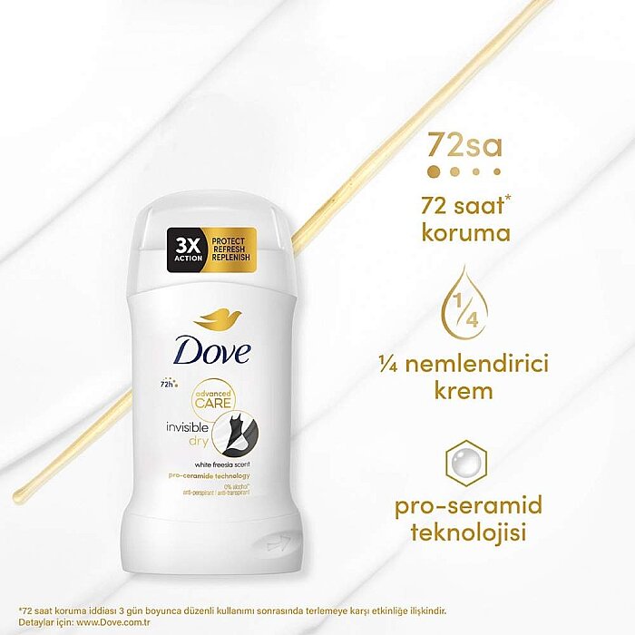 Dove Invisible Dry Deo Stick 50 Ml - 2