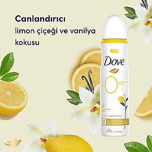 Dove Limon Çiçeği Ve Vanilya Özlü Kadın Deodorant 150 Ml - 2