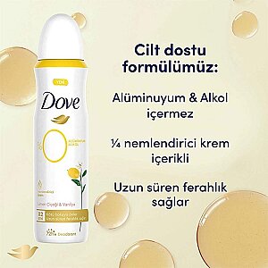 Dove Limon Çiçeği Ve Vanilya Özlü Kadın Deodorant 150 Ml - 3