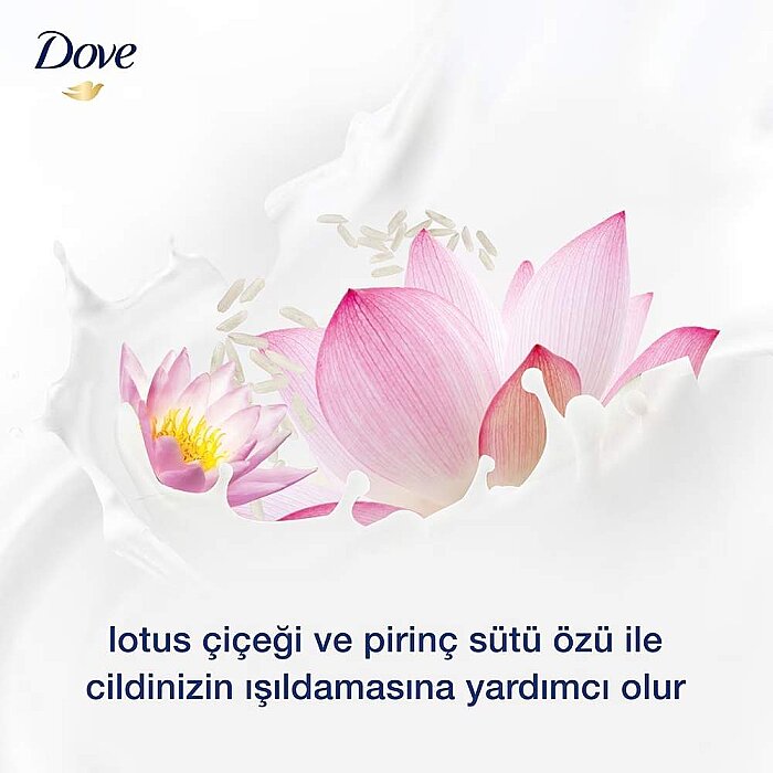 Dove Lotus&Pirinç Sıvı Sabun 450 Ml - 4