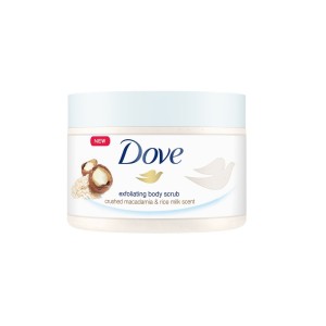 Dove - Dove Macademia Ve Pirinç Sütü Vücut Peelingi 225 Ml