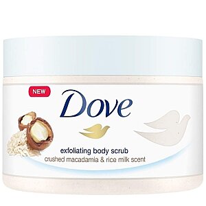 Dove Macademia Ve Pirinç Sütü Vücut Peelingi 225 Ml - Dove