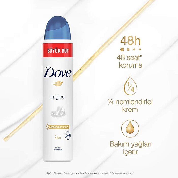 Dove Original Deo Spray 200 Ml - 2