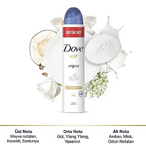 Dove Original Deo Spray 200 Ml - 3