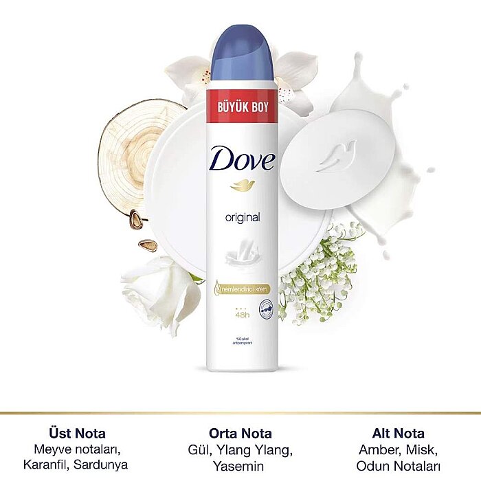 Dove Original Deo Spray 200 Ml - 3