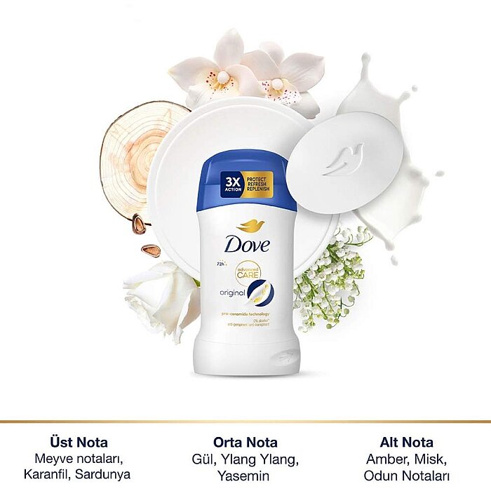 Dove Original Deo Stick 50 Ml - 3