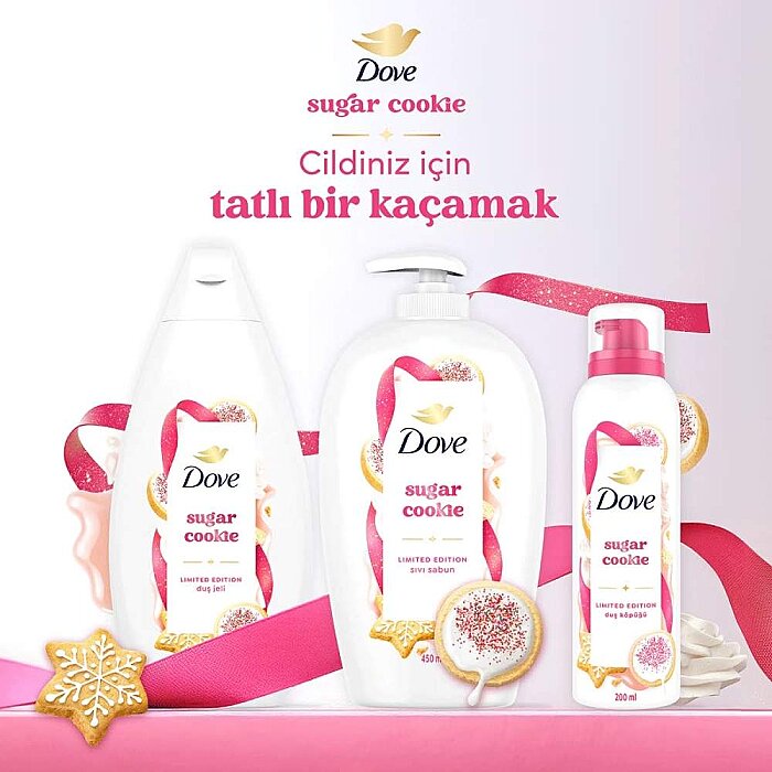Dove Sugar Cookie Sıvı Sabun 450 Ml - 6