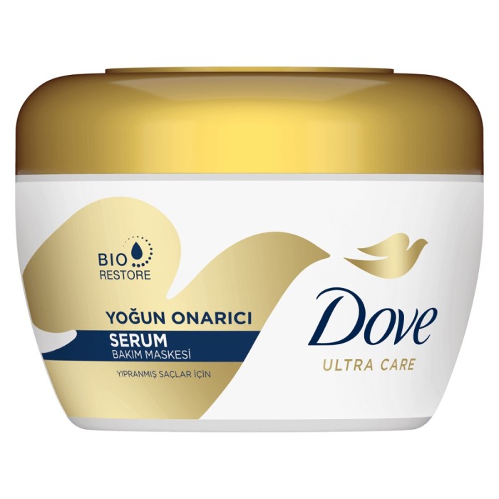 Dove Ultra Care Serum Bakım Maskesi Yoğun Onarıcı Yıpranmış Saçlar 160 Ml