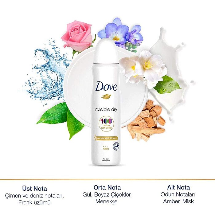 Dove Women Invisible Dry Kadın Deodorant 150 Ml - 3