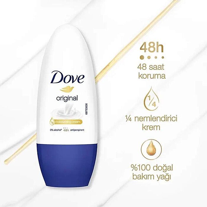 Dove Women Original Kadın Roll-On 50 Ml - 2