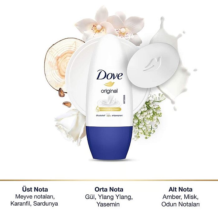Dove Women Original Kadın Roll-On 50 Ml - 3