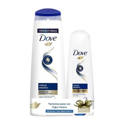 Dove Yoğun Onarıcı Şampuan 400 Ml + Saç Kremi 200 Ml Set - Thumbnail